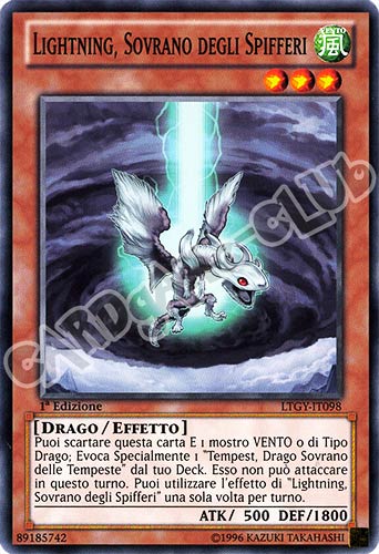 LTGY-IT098 Lightning, Sovrano degli Spifferi comune 1a Edizione (IT) -NEAR MINT-