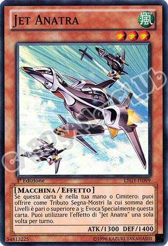 LTGY-IT099 Jet Anatra super rara 1a Edizione (IT)  -PLAYED-