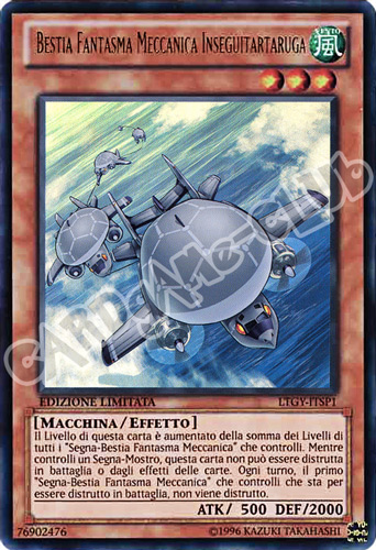LTGY-ITSP1 Bestia Fantasma Meccanica Inseguitartaruga super rara Edizione Limitata (IT) -NEAR MINT-