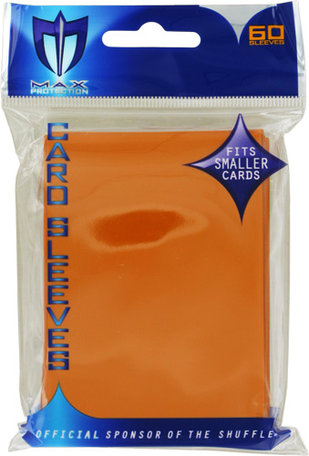 Proteggi carte mini pacchetto da 60 bustine Plain Colour Alpha Orange nuovo desing!