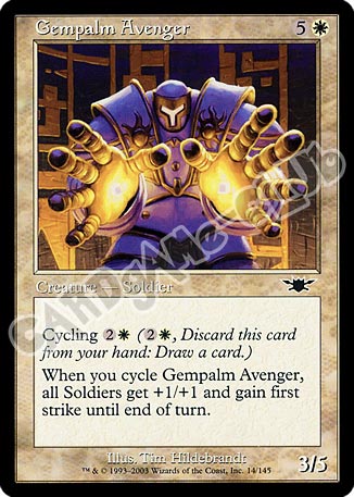 014 / 145 Gempalm Avenger comune (EN) -NEAR MINT-