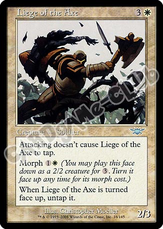 016 / 145 Liege of the Axe non comune (EN) -NEAR MINT-