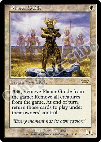 018 / 145 Planar Guide rara (EN) -NEAR MINT-