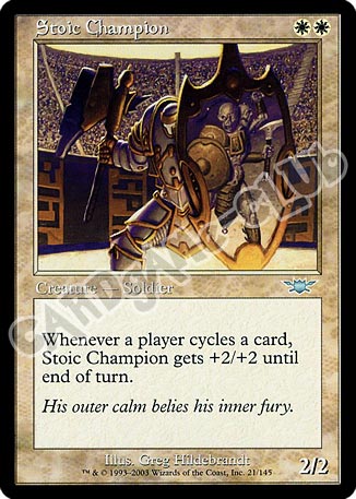 021 / 145 Stoic Champion non comune (EN) -NEAR MINT-