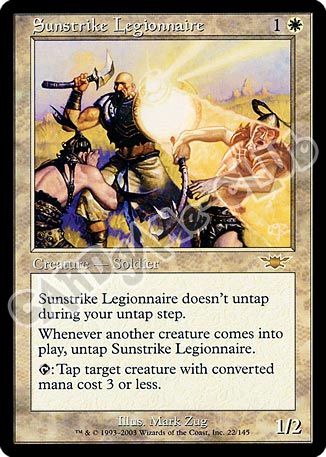 022 / 145 Sunstrike Legionnaire rara (EN) -NEAR MINT-