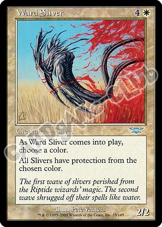 025 / 145 Ward Sliver non comune (EN) -NEAR MINT-