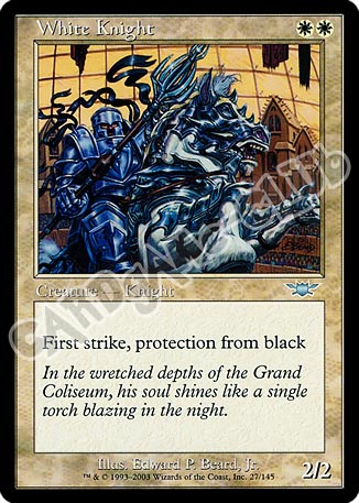 027 / 145 White Knight non comune (EN) -NEAR MINT-