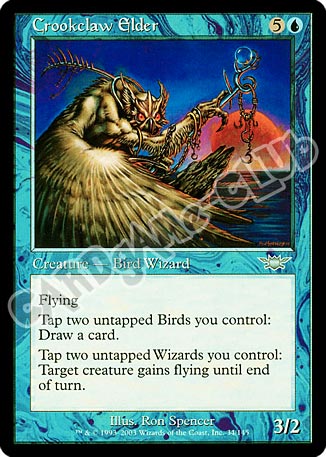034 / 145 Crookclaw Elder non comune (EN) -NEAR MINT-