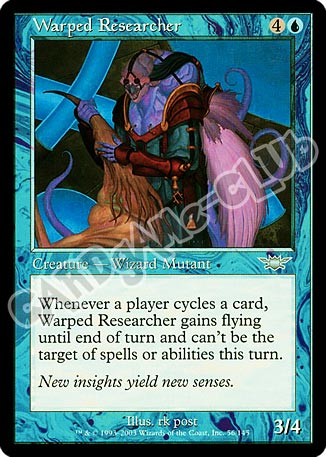 056 / 145 Warped Researcher non comune (EN) -NEAR MINT-