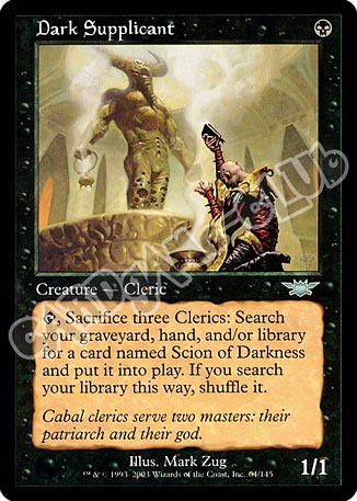 064 / 145 Dark Supplicant non comune (EN) -NEAR MINT-