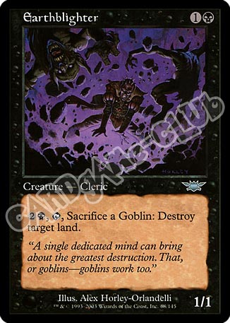 068 / 145 Earthblighter non comune (EN) -NEAR MINT-