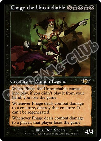 078 / 145 Phage the Untouchable rara (EN) -NEAR MINT-