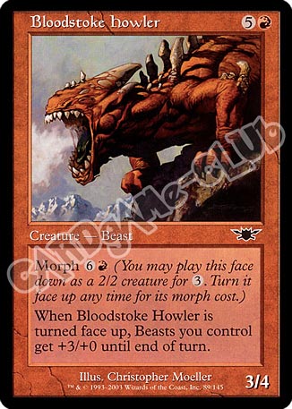 089 / 145 Bloodstoke Howler comune (EN) -NEAR MINT-