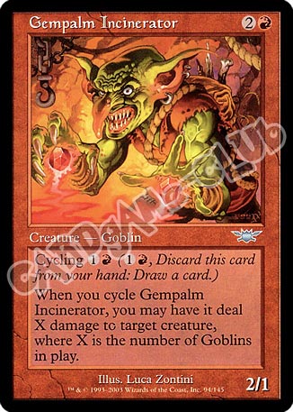 094 / 145 Gempalm Incinerator non comune (EN) -NEAR MINT-