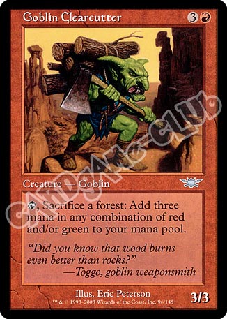 096 / 145 Goblin Clearcutter non comune (EN) -NEAR MINT-