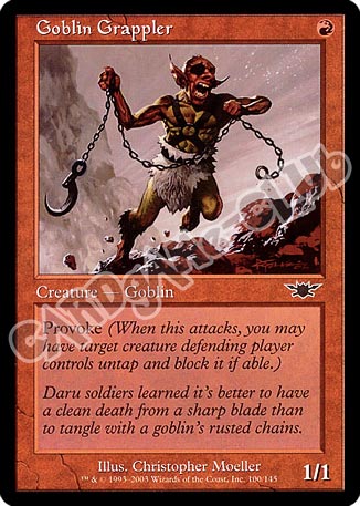 100 / 145 Goblin Grappler comune (EN) -NEAR MINT-