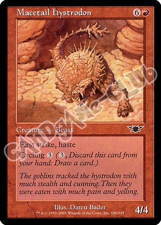 106 / 145 Macetail Hystrodon comune (EN) -NEAR MINT-