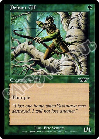 123 / 145 Defiant Elf comune (EN) -NEAR MINT-