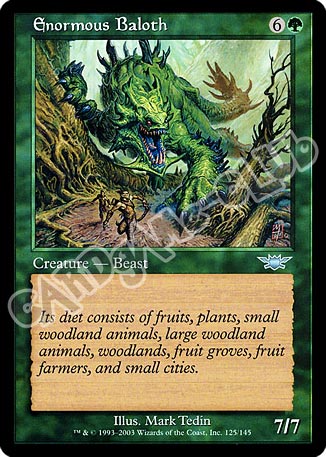 125 / 145 Enormous Baloth non comune (EN) -NEAR MINT-