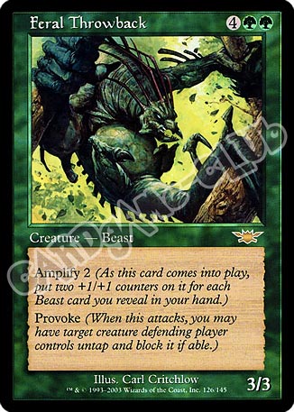 126 / 145 Feral Throwback rara (EN) -NEAR MINT-