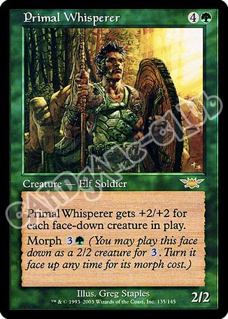 135 / 145 Primal Whisperer rara (EN) -NEAR MINT-