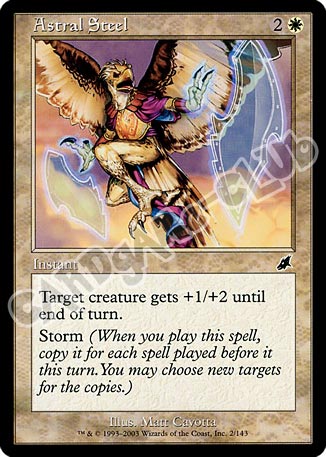 002 / 143 Astral Steel comune (EN) -NEAR MINT-