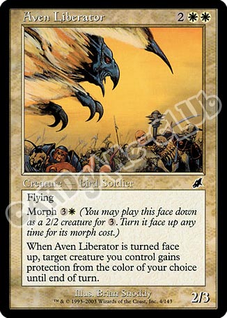 004 / 143 Aven Liberator comune (EN) -NEAR MINT-
