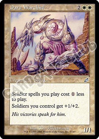 006 / 143 Daru Warchief non comune (EN) -NEAR MINT-