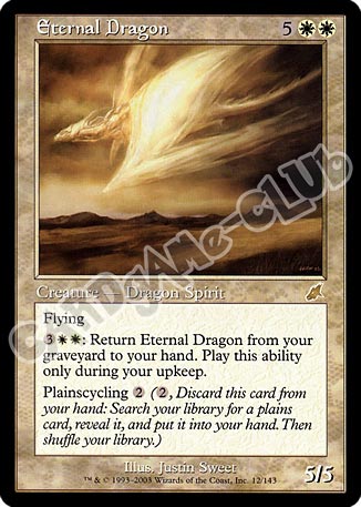 012 / 143 Eternal Dragon rara (EN) -NEAR MINT-