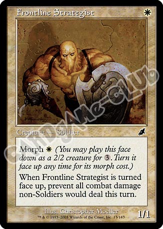 015 / 143 Frontline Strategist comune (EN) -NEAR MINT-