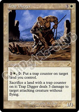 024 / 143 Trap Digger rara (EN) -NEAR MINT-