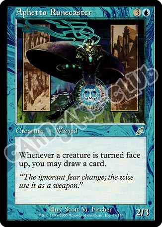 028 / 143 Aphetto Runecaster non comune (EN) -NEAR MINT-