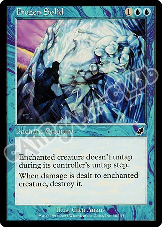 036 / 143 Frozen Solid comune (EN) -NEAR MINT-