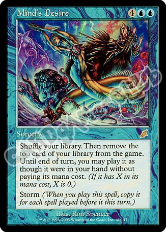 041 / 143 Mind's Desire rara (EN) -NEAR MINT-