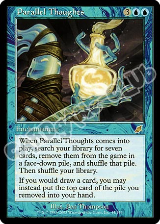 044 / 143 Parallel Thoughts rara (EN) -NEAR MINT-