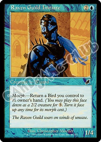 046 / 143 Raven Guild Initiate comune (EN) -NEAR MINT-