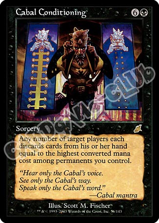 056 / 143 Cabal Conditioning rara (EN) -NEAR MINT-