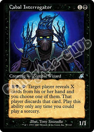 057 / 143 Cabal Interrogator non comune (EN) -NEAR MINT-