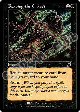 072 / 143 Reaping the Graves comune (EN) -NEAR MINT-