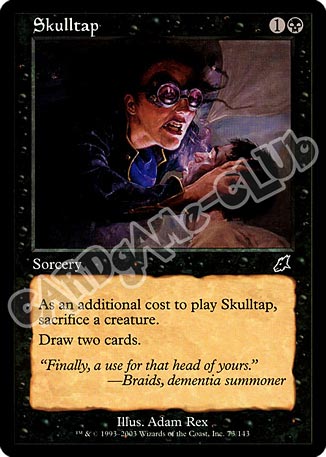 073 / 143 Skull Tap comune (EN) -NEAR MINT-