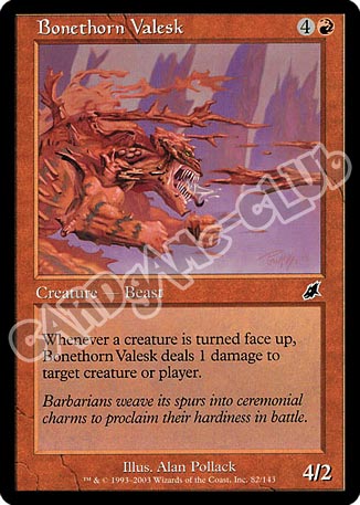 082 / 143 Bonethorn Valesk comune (EN) -NEAR MINT-