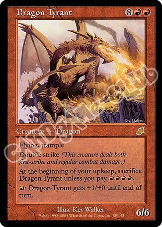 088 / 143 Dragon Tyrant rara (EN) -NEAR MINT-
