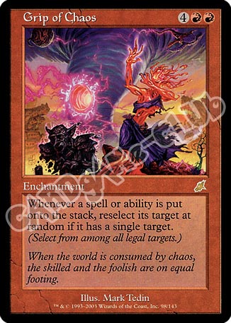 098 / 143 Grip of Chaos rara (EN) -NEAR MINT-