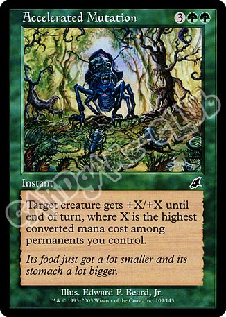 109 / 143 Accelerated Mutation comune (EN) -NEAR MINT-