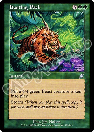 121 / 143 Hunting Pack non comune (EN) -NEAR MINT-