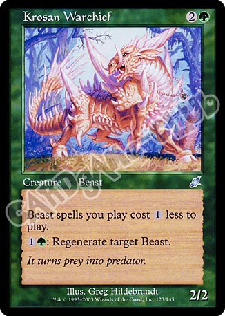 123 / 143 Krosan Warchief non comune (EN) -NEAR MINT-