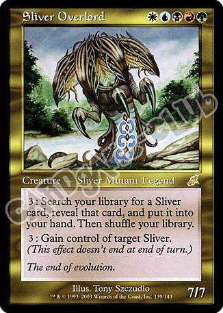 139 / 143 Sliver Overlord rara (EN) -NEAR MINT-