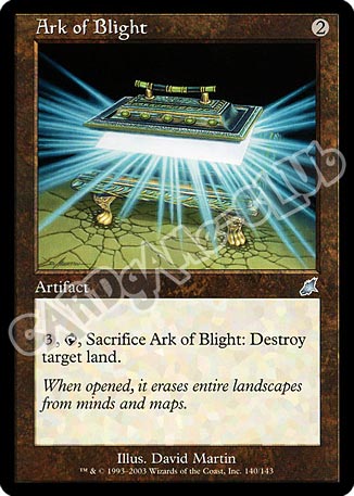 140 / 143 Ark of Blight non comune (EN) -NEAR MINT-