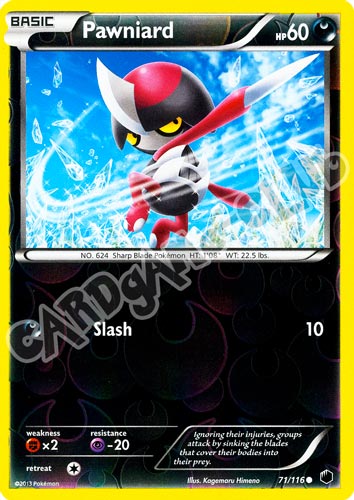 071 / 116 Pawniard comune foil reverse (EN) -NEAR MINT-