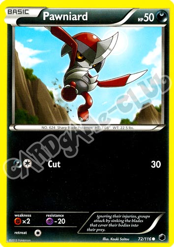 072 / 116 Pawniard comune (EN) -NEAR MINT-